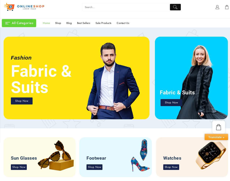 E-commerce Website