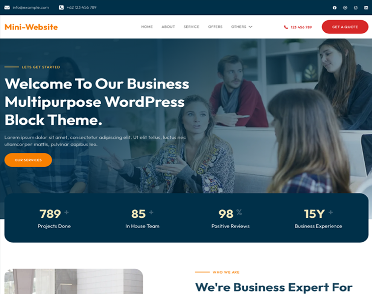 Mini Website